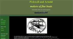 Desktop Screenshot of pickwellandarnold.co.uk