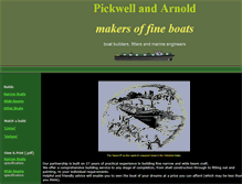 Tablet Screenshot of pickwellandarnold.co.uk